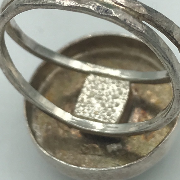 Oceanic Roman glass ring, size 6 - Picture 6 of 8